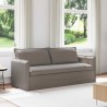 Canapé Taupe 196 x 82 x 85 cm tissu 624759624759