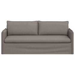 Canapé Taupe 196 x 82 x 85 cm tissu 624759624759