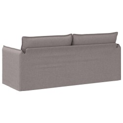 Canapé Taupe 196 x 82 x 85 cm tissu 624759624759