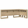 Tête de lit de rangement Chêne Sonoma 90 cm Bois d'ingénierie 624760624760
