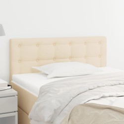 Tête de lit Crème 100x5x78/88 cm Tissu 624768624768