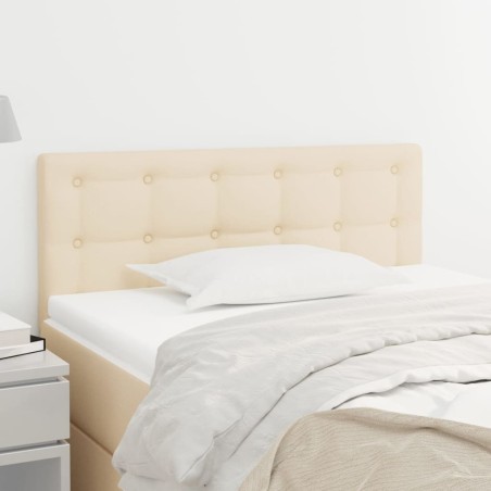 Tête de lit Crème 100x5x78/88 cm Tissu 624768624768