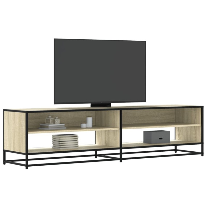 Meuble TV chêne sonoma 180,5x40x46 cm bois d'ingénierie 624771624771
