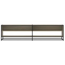 Meuble TV chêne sonoma 180,5x40x46 cm bois d'ingénierie 624771624771