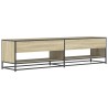 Meuble TV chêne sonoma 180,5x40x46 cm bois d'ingénierie 624771624771