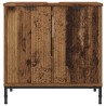 Meuble de Lavabo de Salle de Bain avec stockage Bois Ancien 624774624774