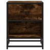 Tables de chevet 2 pcs chêne fumé 40x31x50 cm bois ingénierie 624775624775