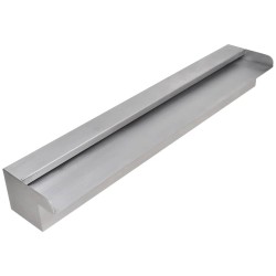 Lame d'eau rectangulaire 60 cm Acier inoxydable pour piscine 624780624780