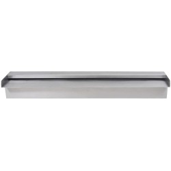 Lame d'eau rectangulaire 60 cm Acier inoxydable pour piscine 624780624780