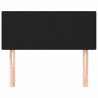 Tête de lit Noir 80x5x78/88 cm Tissu 624790624790
