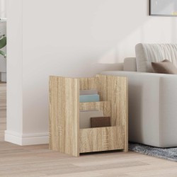 Étagère à magazines avec étagère Chêne Sonoma 35 x 35 x 45 cm 624793624793