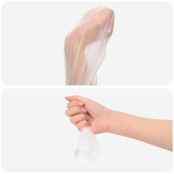 Feuille anti-poussière 12 pcs Transparent 400 x 500 cm HDPE 624799624799