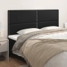 Tête de lit Noir 180x5x118/128 cm Similicuir 624803624803