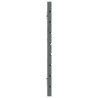 Tête de lit murale Gris 206x3x63 cm Bois massif de pin 624805624805