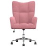 Chaise de relaxation Rose Velours 624817624817