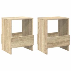 Étagère à magazines 2 pcs Chêne Sonoma 35 x 30 x 45 cm 624819624819