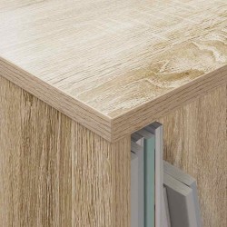 Étagère à magazines 2 pcs Chêne Sonoma 35 x 30 x 45 cm 624819624819