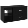Ensemble de mobilier de salle de bain 2 pcs Chêne noir 624827624827