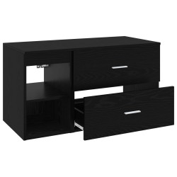 Ensemble de mobilier de salle de bain 2 pcs Chêne noir 624827624827