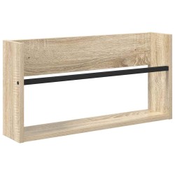 Étagère à magazines 2 pcs Chêne Sonoma 60 x 12 x 30 cm 624830624830