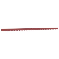 Tissu de remplacement de cantonnière d’auvent rayure bordeaux 624839624839