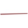 Tissu de remplacement de cantonnière d’auvent rayure bordeaux 624839624839