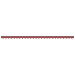 Tissu de remplacement de cantonnière d’auvent rayure bordeaux 624839624839