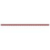 Tissu de remplacement de cantonnière d’auvent rayure bordeaux 624839624839