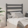 Tête de lit Gris 96x4x100 cm Bois massif de pin 624844624844