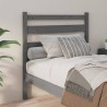 Tête de lit Gris 96x4x100 cm Bois massif de pin 624844624844