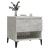 Tables d'appoint 2 pcs Gris béton 50x46x50 cm Bois d'ingénierie 624854624854