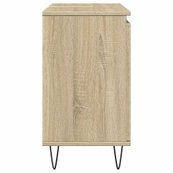 Armoire de bain chêne sonoma 58x33x60 cm bois d'ingénierie 624855624855