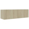 Ensemble de meubles TV 5 pcs Chêne sonoma Bois d'ingénierie 624863624863