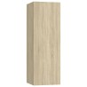 Ensemble de meubles TV 8 pcs Chêne sonoma Bois d'ingénierie 624864624864