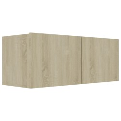 Ensemble de meubles TV 8 pcs Chêne sonoma Bois d'ingénierie 624864624864
