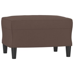 Repose-pied Marron 60x50x41 cm Similicuir 624865624865