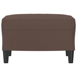 Repose-pied Marron 60x50x41 cm Similicuir 624865624865