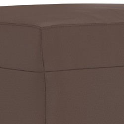 Repose-pied Marron 60x50x41 cm Similicuir 624865624865