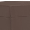 Repose-pied Marron 60x50x41 cm Similicuir 624865624865