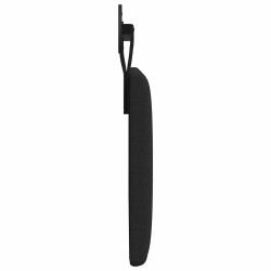 Tête de lit suspendue Noir Tissu 624868624868