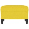 Repose-pied Jaune clair 60x50x41 cm Tissu 624869624869