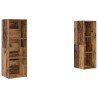 Ensemble meuble TV 2 pcs Bois Ancien 107 x 35 x 37 cm 624888624888
