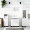 Armoire de salle de bain blanc 58x33x60 cm bois d'ingénierie 624895624895