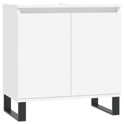Armoire de salle de bain blanc 58x33x60 cm bois d'ingénierie 624895624895