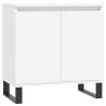 Armoire de salle de bain blanc 58x33x60 cm bois d'ingénierie 624895624895