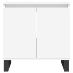 Armoire de salle de bain blanc 58x33x60 cm bois d'ingénierie 624895624895