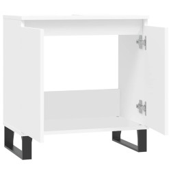 Armoire de salle de bain blanc 58x33x60 cm bois d'ingénierie 624895624895