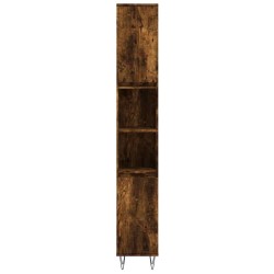 Ensemble de meubles de salle de bain 3 pcs Chêne fumé 624899624899