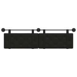 Tête de lit suspendue Noir Simili cuir 624903624903