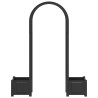Arc à Roses avec Jardinière Anthracite 168,5 x 43 x 207 cm PP 624908624908